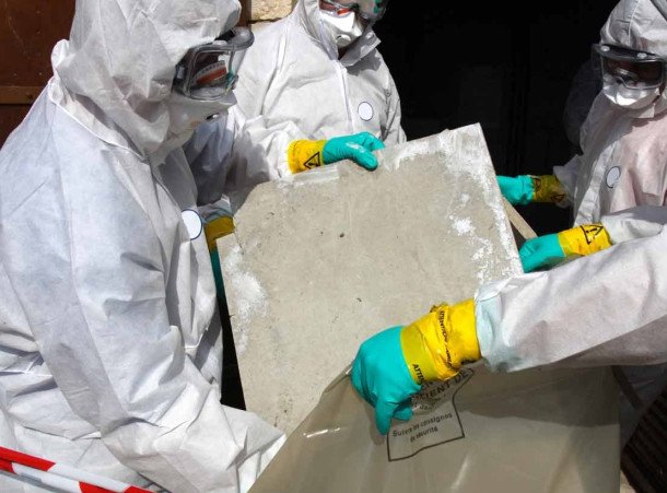 Comment sont gérés les déchets issus du désamiantage ?